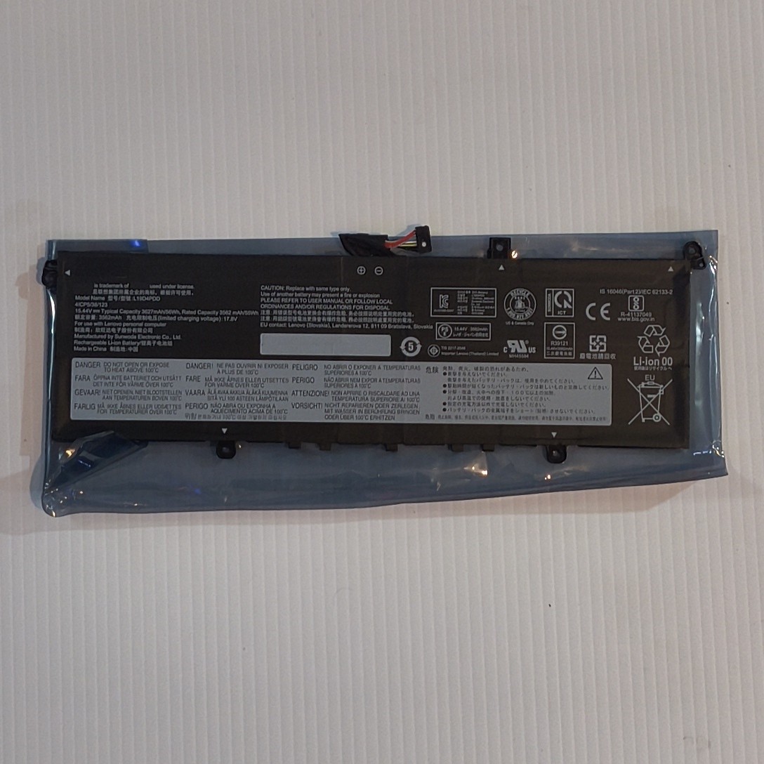 L19D4APDD Battery Replacement For Lenovo 3562 mAh 17.8v