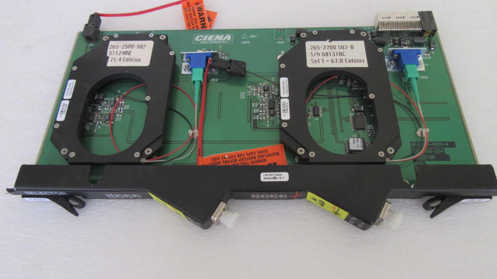 CIENA P/N 130-0017-904 SELECTOR BOARD