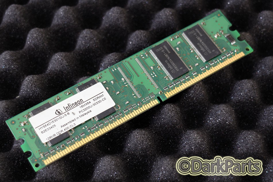 Infineon HYS64D16301GU-5-B 128MB Memory RAM PC3200U-30330-C0