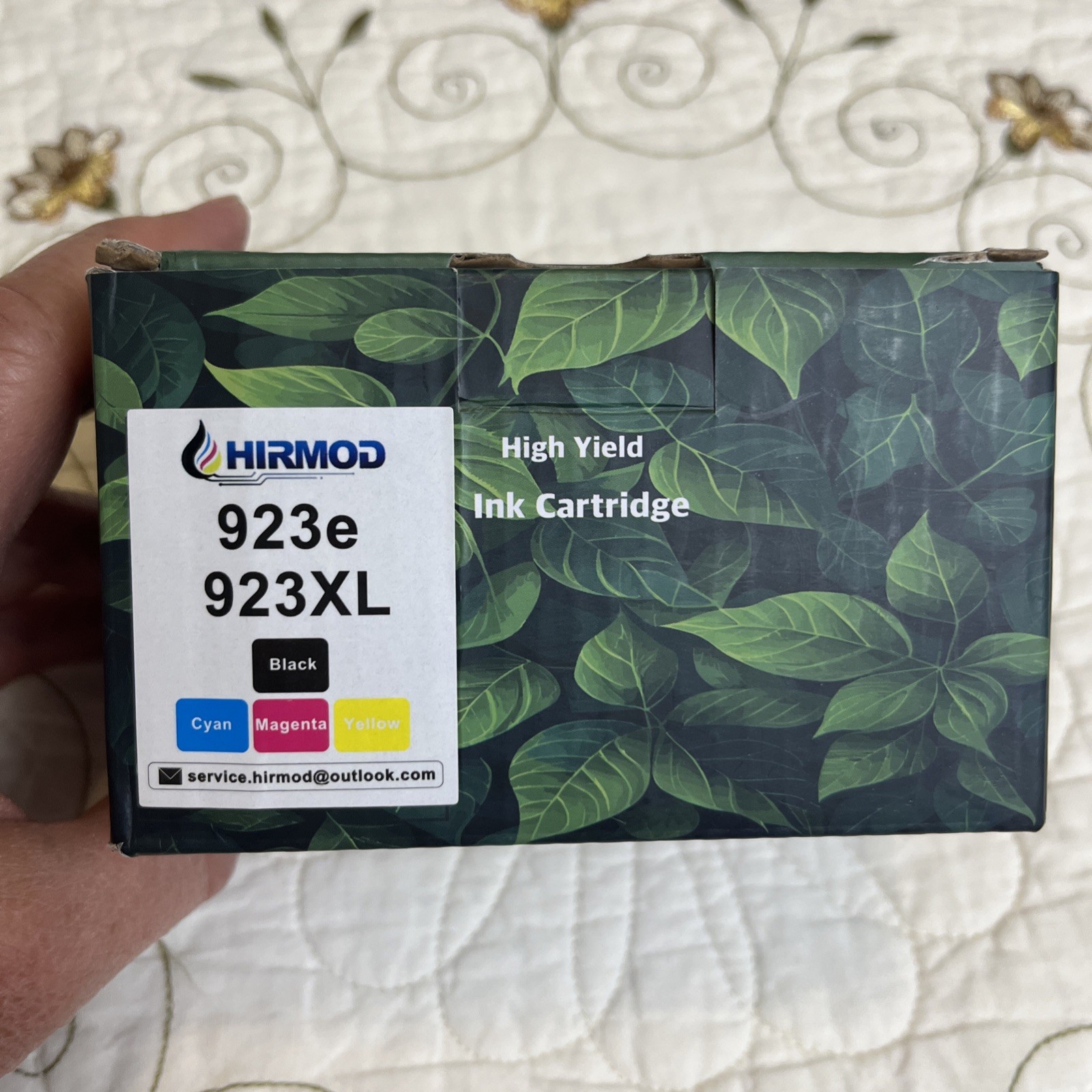 Hirmod 923XL 923e Ink Cartridges Combo 4-Pack