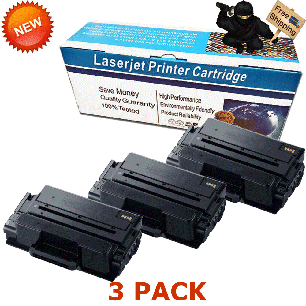 3 pk MLT-D203L Toner for Samsung ProXpress M3320ND M3370FD SL-M3820DW Printer