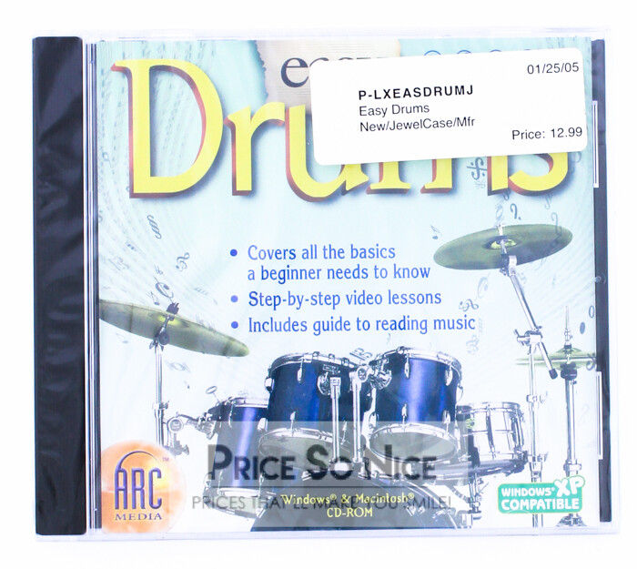 Select Soft: Easy Drums - CD Of Experts Showing You How To Play