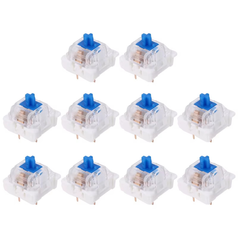 10 Pieces Keyboard Replacement Parts Compatible for Cherry MX Gateron Mechanical