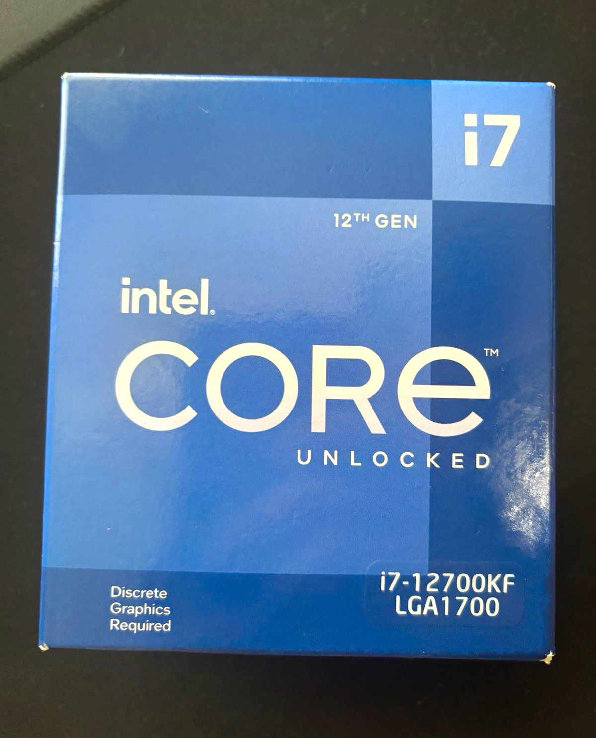 Intel Core i7-12700KF 12-Core 12th Gen LGA1700 Unlocked 3.6 GHz CPU - SEALED NEW
