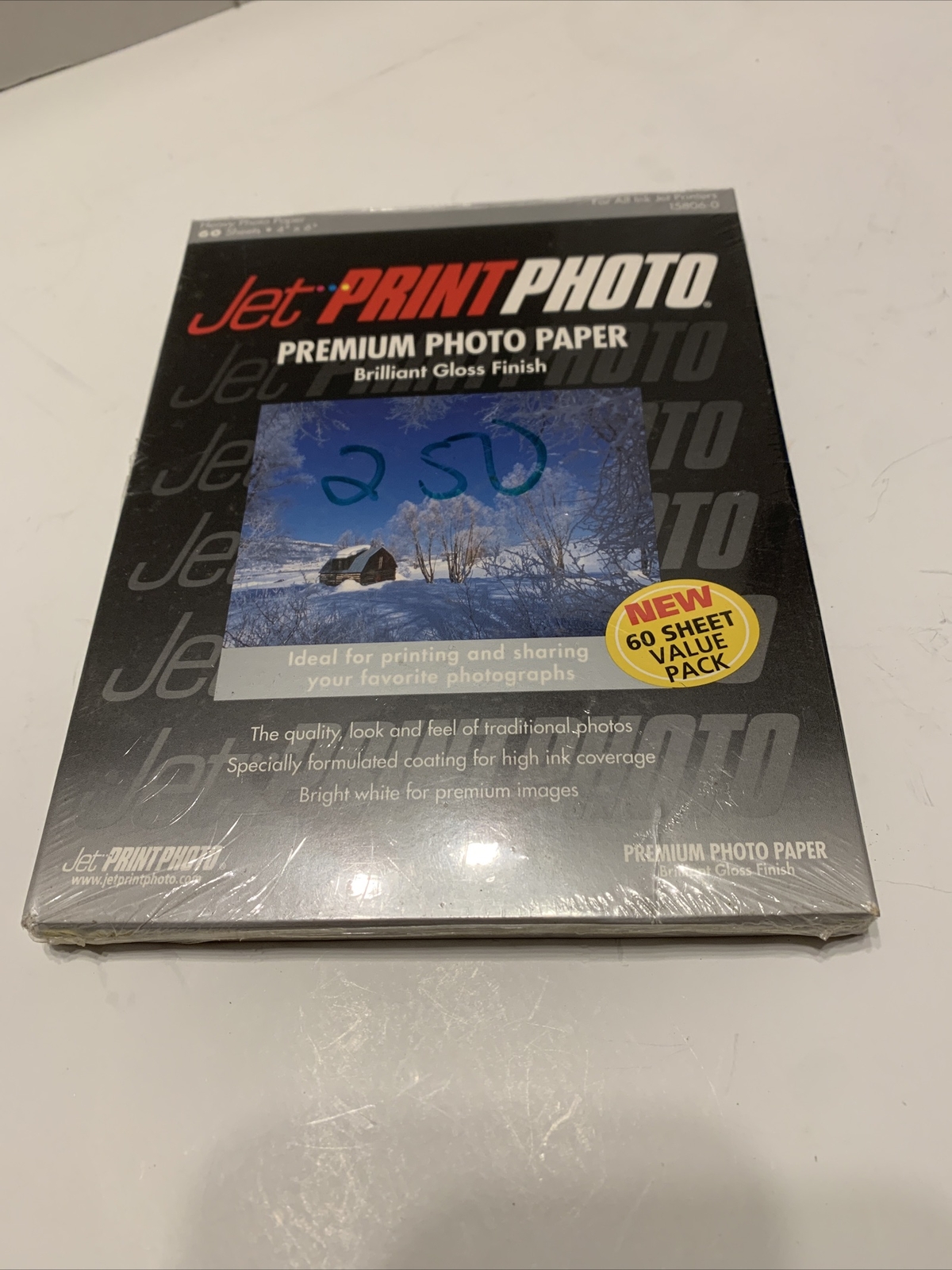60 Sheets HammerMill Jet Print Photo Premium Photo Paper 4X6