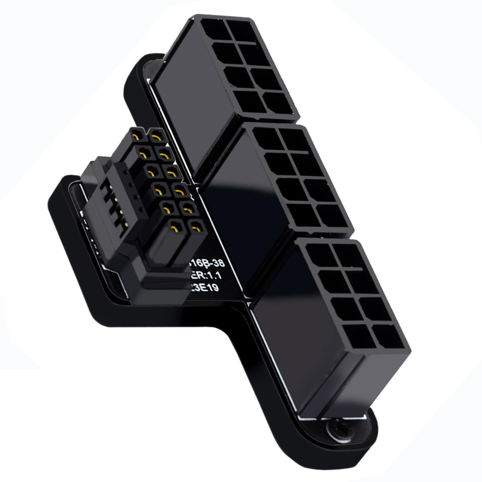 ATX 3.0 12VHPWR GPU 600W Power Adapter 16Pin Modular To 3 ATX 8Pin 90Degree