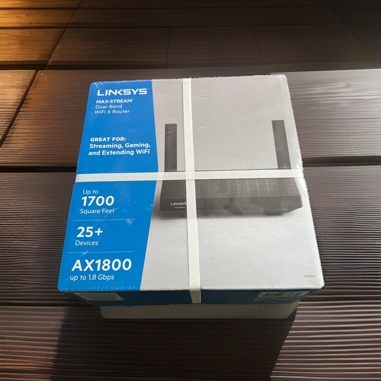 Linksys MR7350 Max-Stream Dual-Band Wi-Fi 6 Router