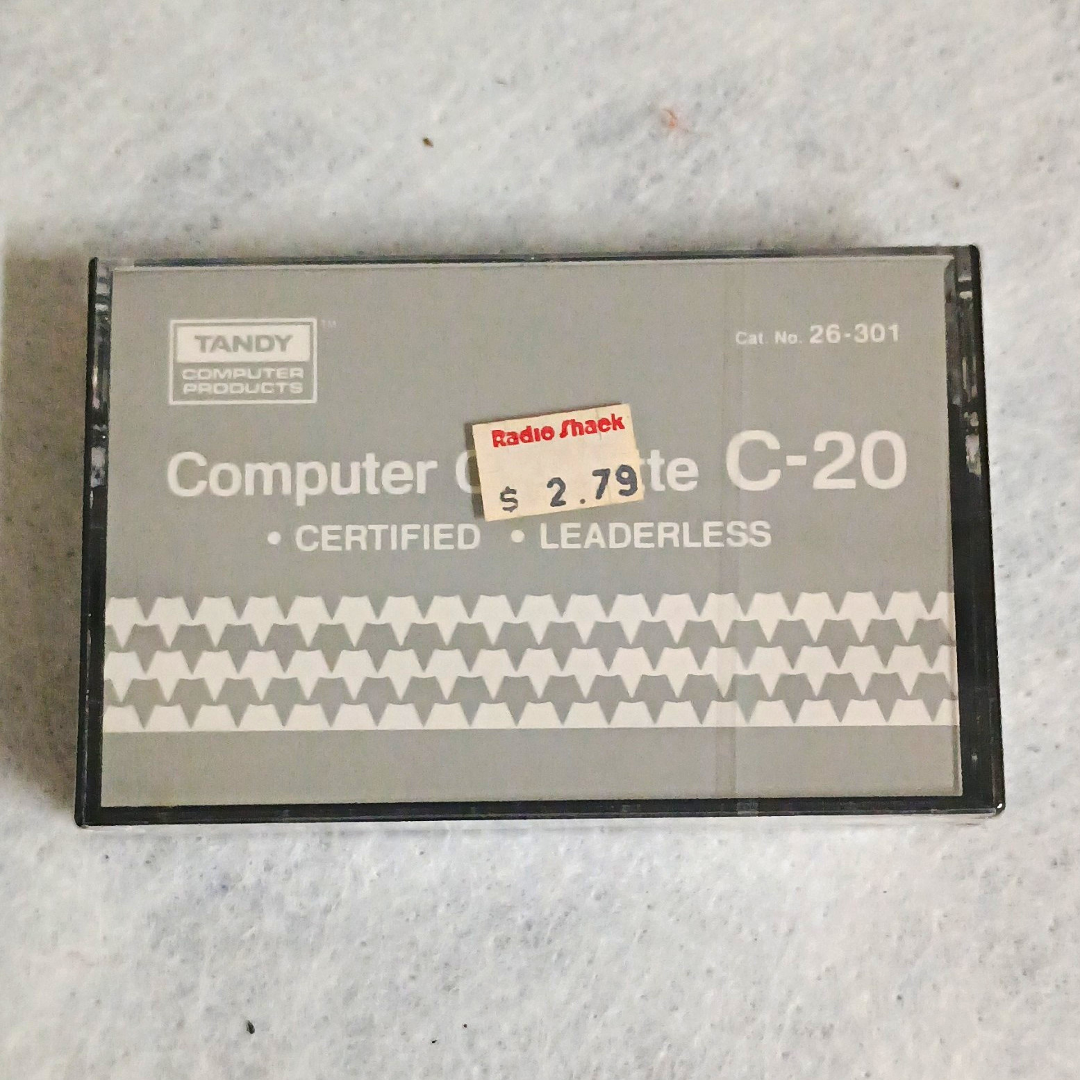 Tandy Computer Cassette Recorder/Player C-20 Leaderless Cat. No. 26-301