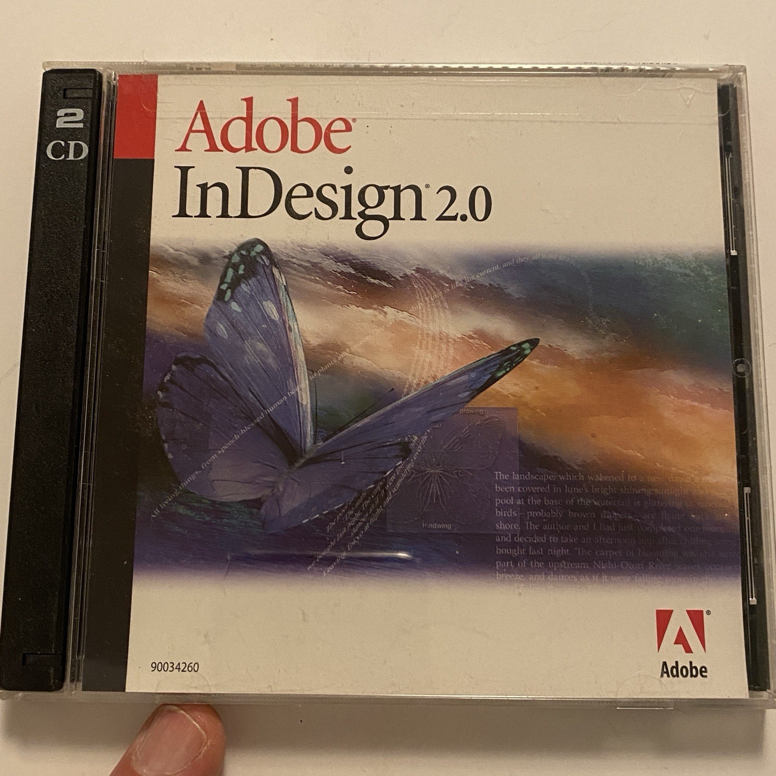 SEALED ADOBE InDESIGN 2.0 UPGRADE WINDOWS STUDENT LICENSING - SERIAL ACCESS
