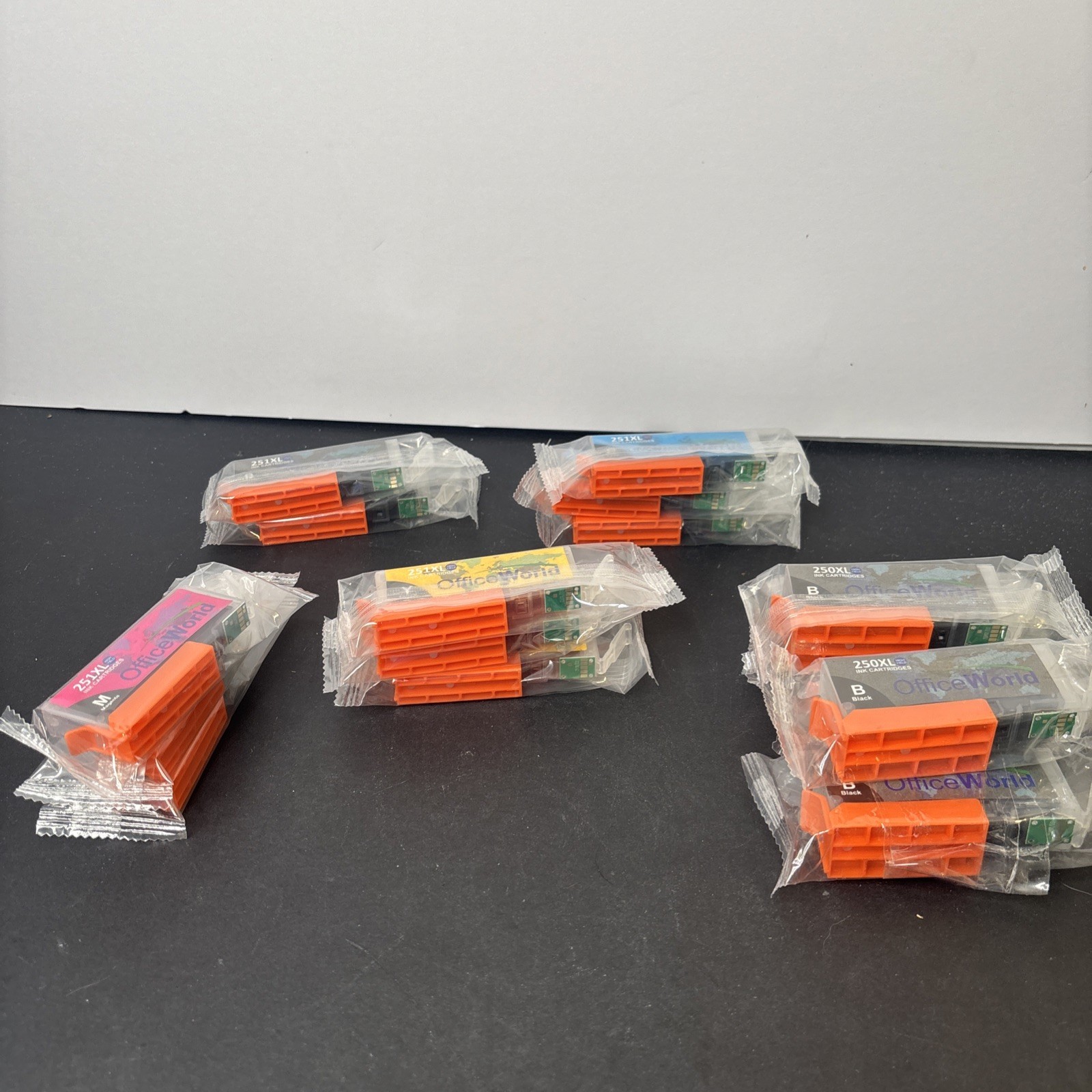 Lot Of Office World Ink Cartridges 5 Different NOS S1