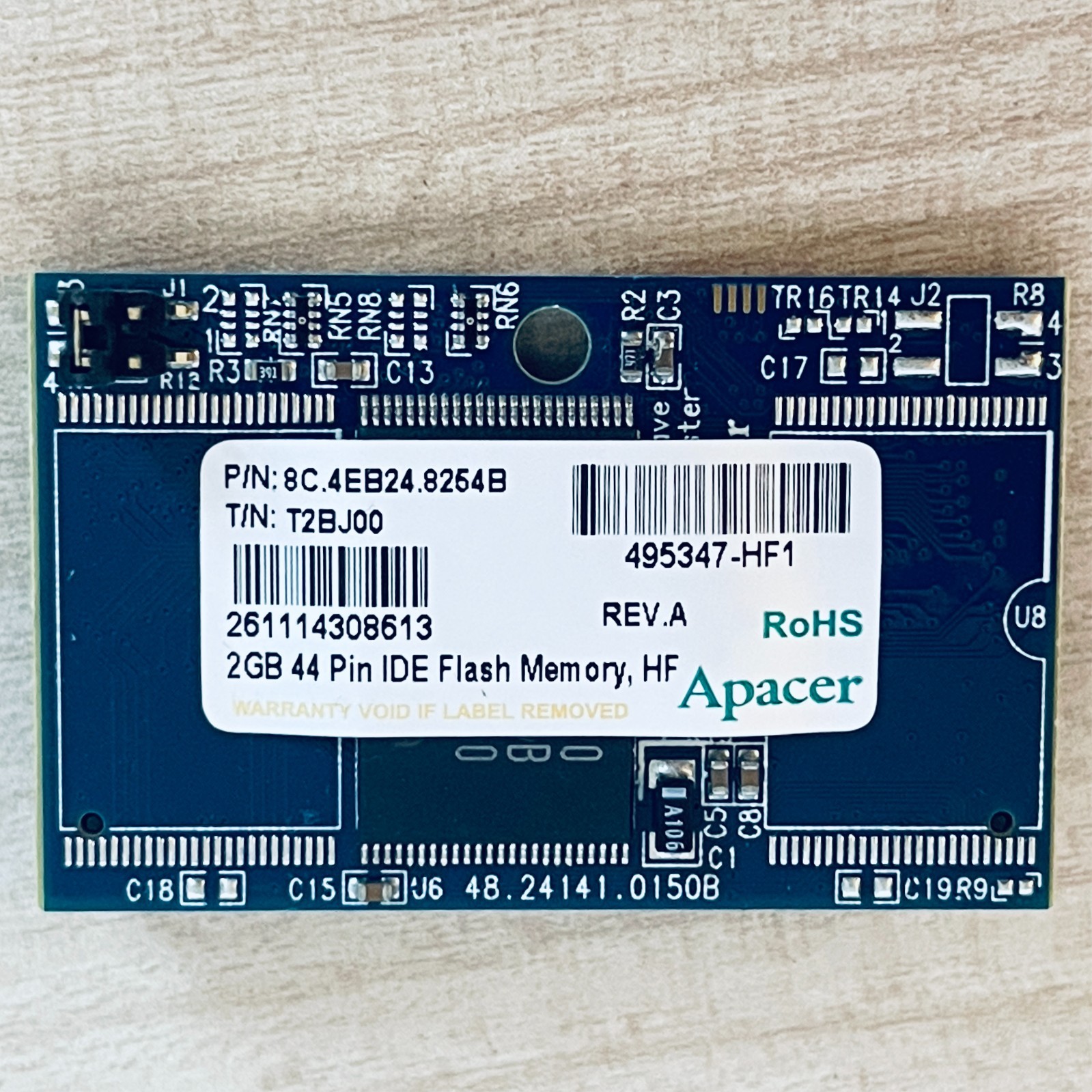 Apacer 2GB 44 Pin IDE Flash Memory SSD Thin Client (8C.4EB24.8254B)