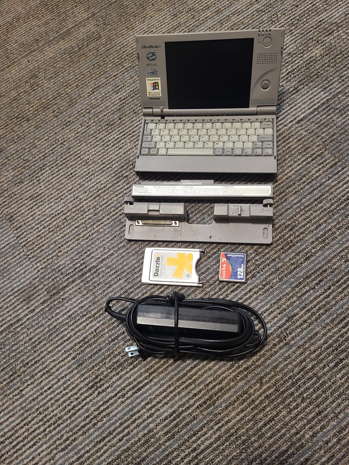 Toshiba Libretto 50CT + Extras