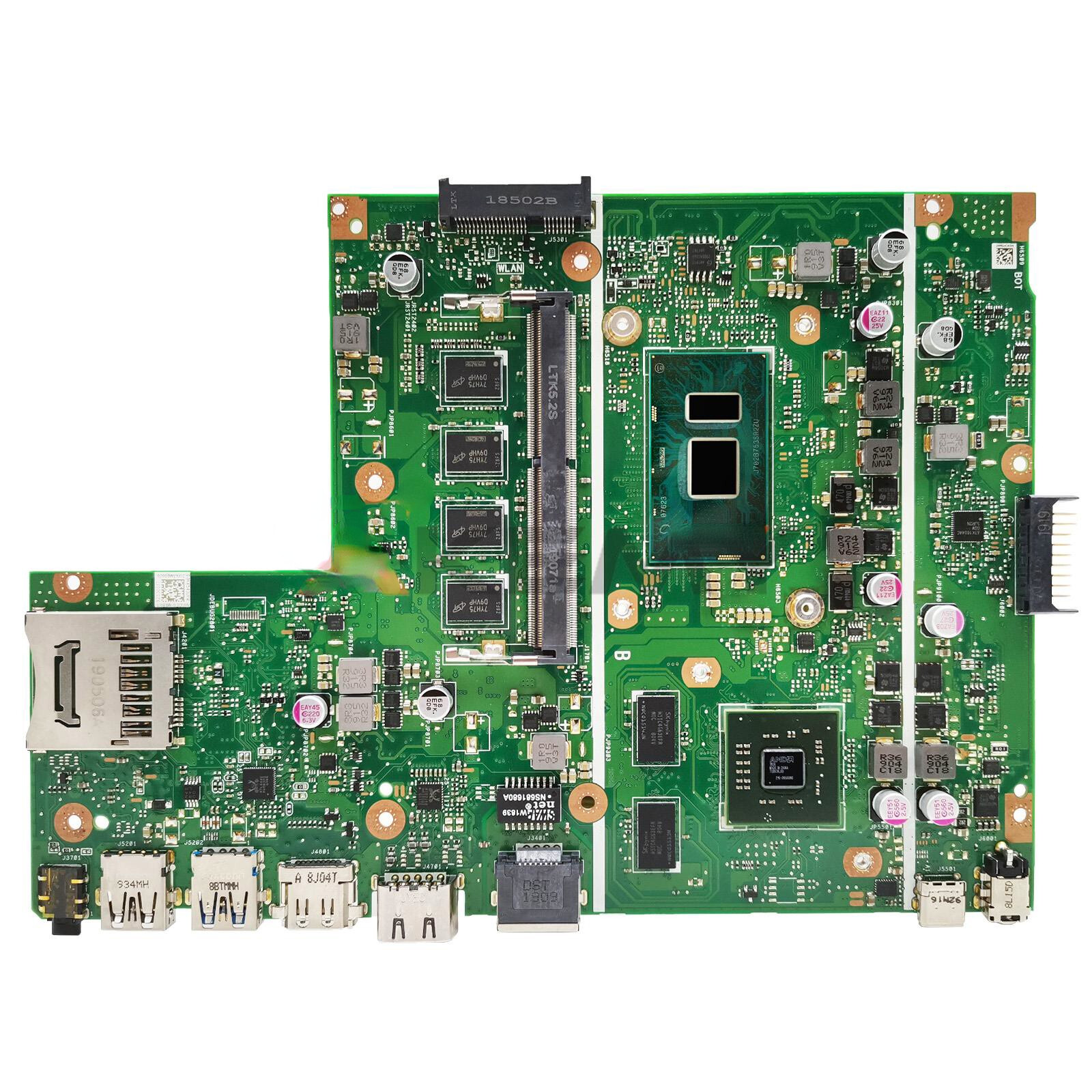 X540UP Motherboard For ASUS R540UP F540U X540UPR 4/8GB-RAM I3 I5 I7 8th Gen