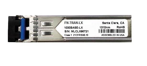 Fortinet FN-TRAN-LX compatible 1000BASE-LX 1GE SFP-LX 1310nm 10km LC over SMF
