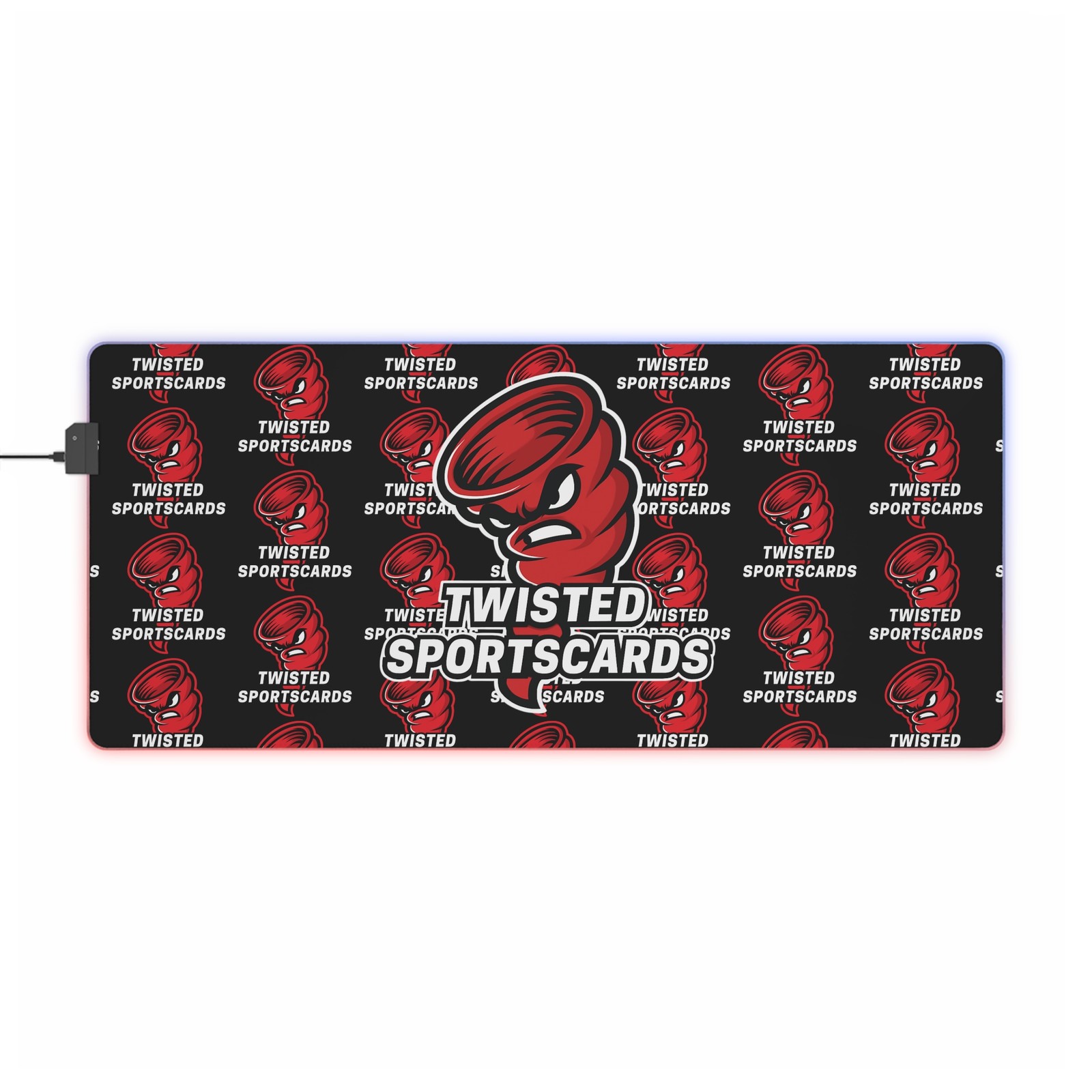 Custom Logo Sports Card Break Mat LED RGB Large Mat 4 Sizes 