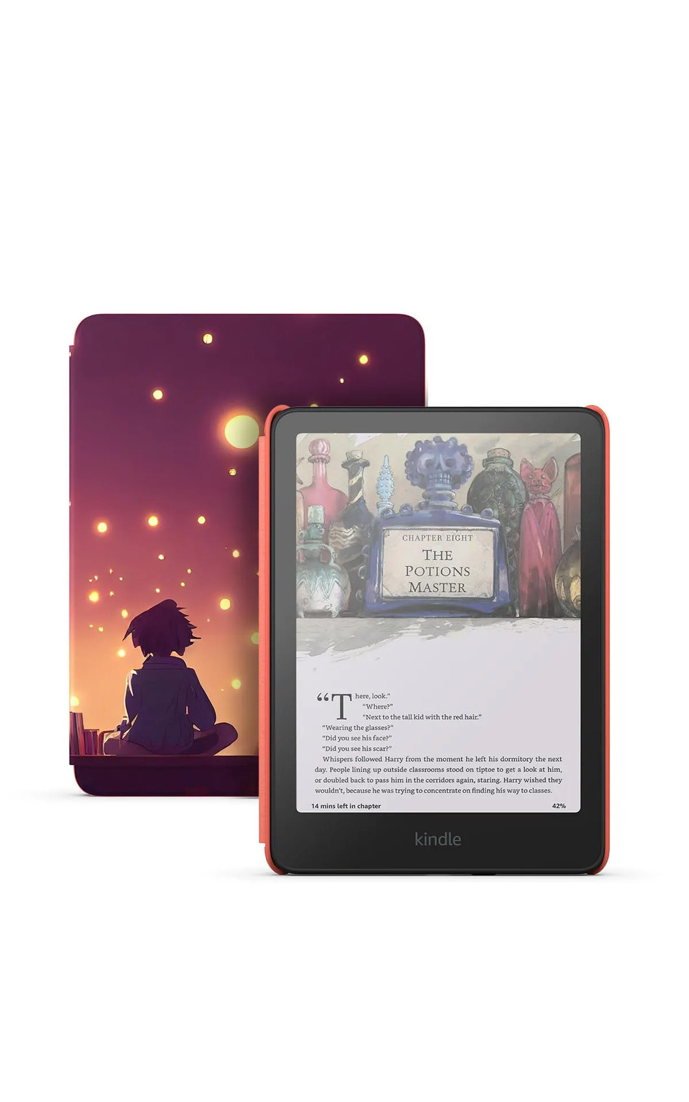 Amazon Kindle Colorsoft Kids 16GB eBook Reader Bundle with Starlight Cover