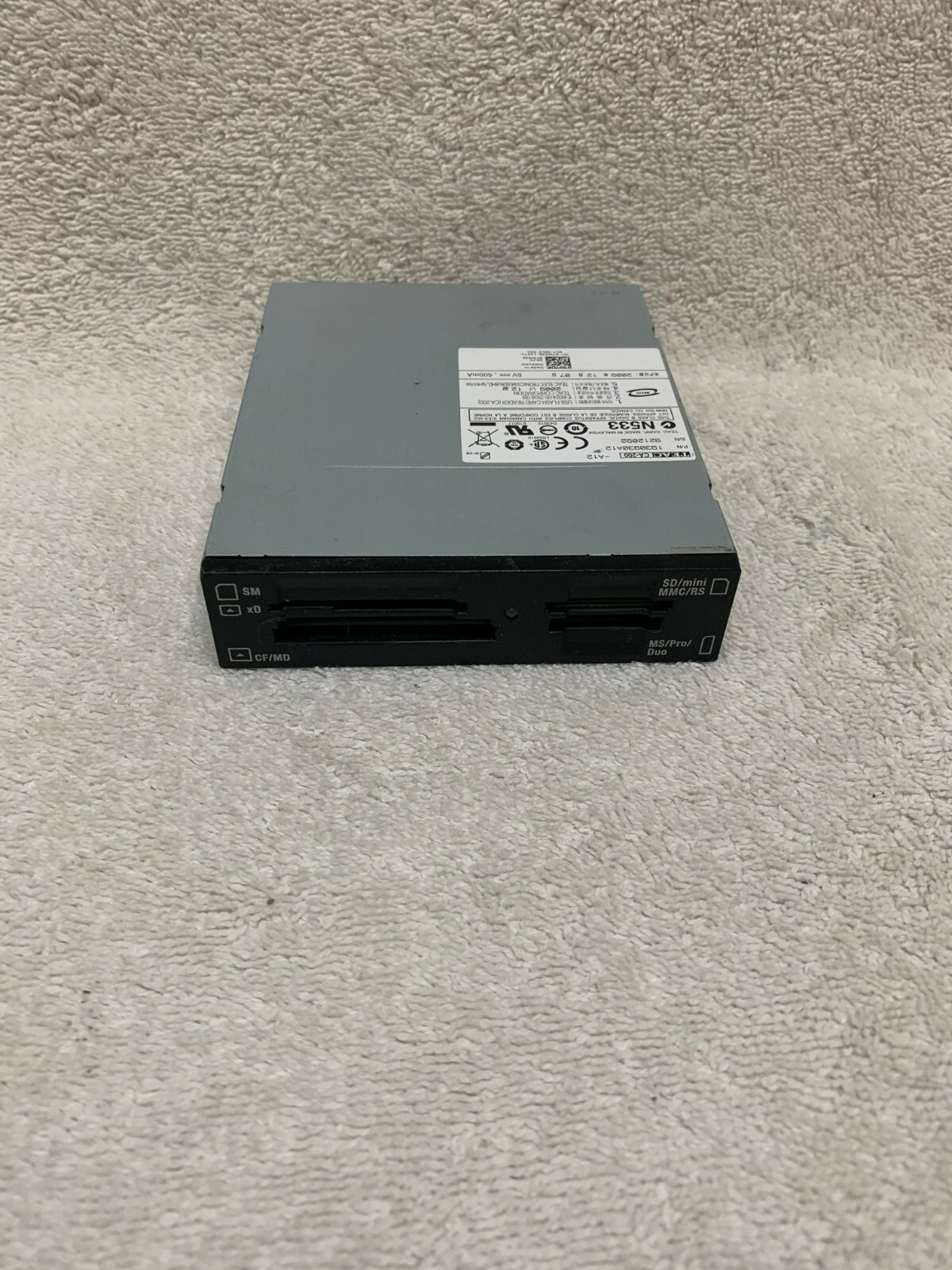 TEAC CA-200 3.5" INTERNAL USB FLASH CARD READER
