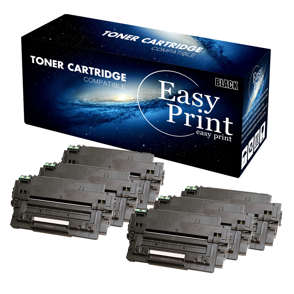 6PK Q7551A Toner Cartridges replace for HP 51A LaserJet MFP P3005N M3035XS P3005