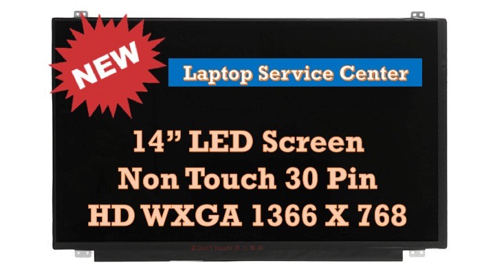 New 14" IVO M140NWR6-R2 M140NWR6 R2 Laptop LED WXGA Screen Slim