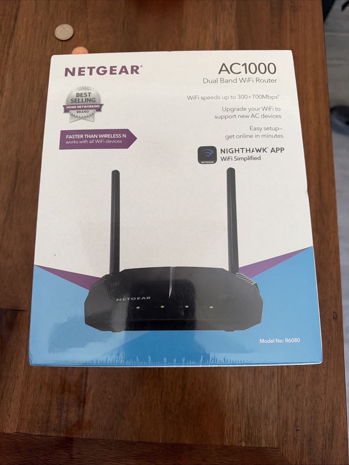 NETGEAR AC1000 Dual Band WiFi Router