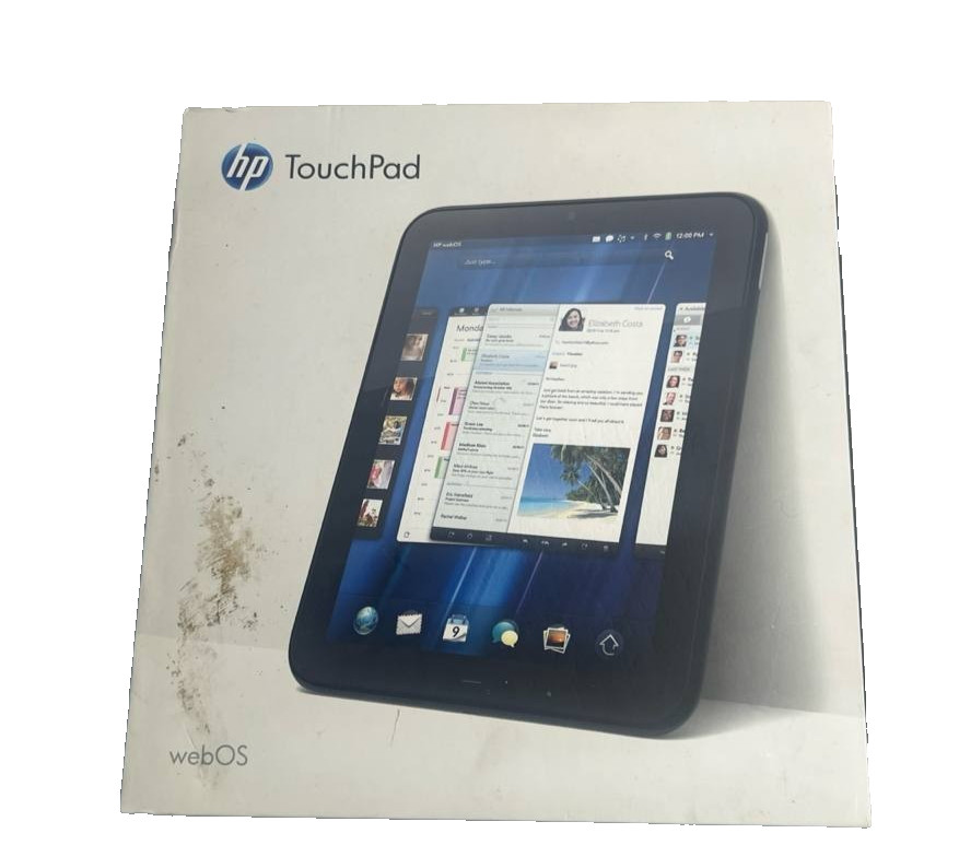 HP TouchPad 32GB Wi-Fi 9.7 1.2GHz webOS Tablet FB359UA ABA With Box