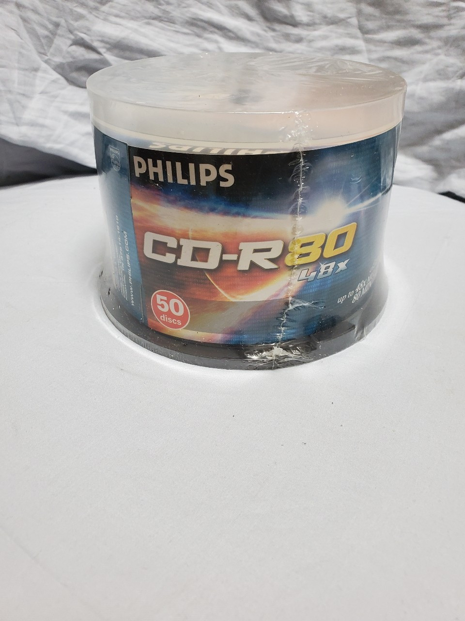 PHILIPS CD-R80 48X MULTISPEED 80 MIN/700MB 50 DISCS