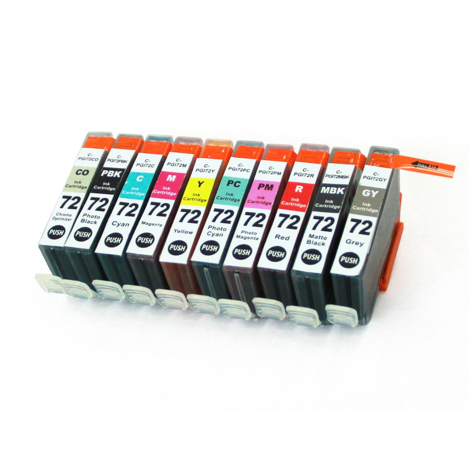 PGI-72 Ink Cartridges + smart chip for Canon Pixma PRO-10 PRO-10S Printer 