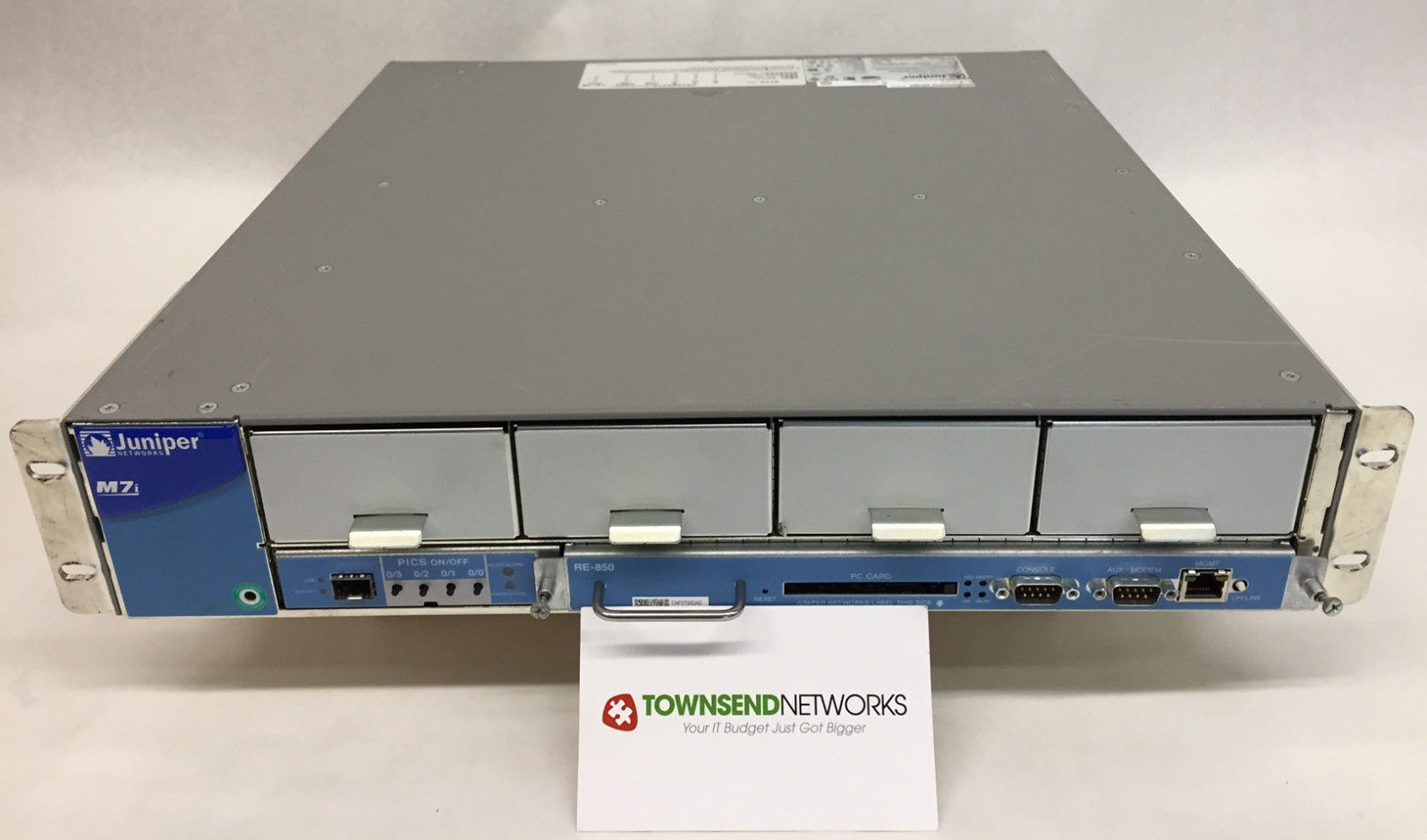 Juniper M7iBASE-AC-1GE Router w/RE850-1536, FEB-M7i-SVCS-S ***Tested/Warranty***