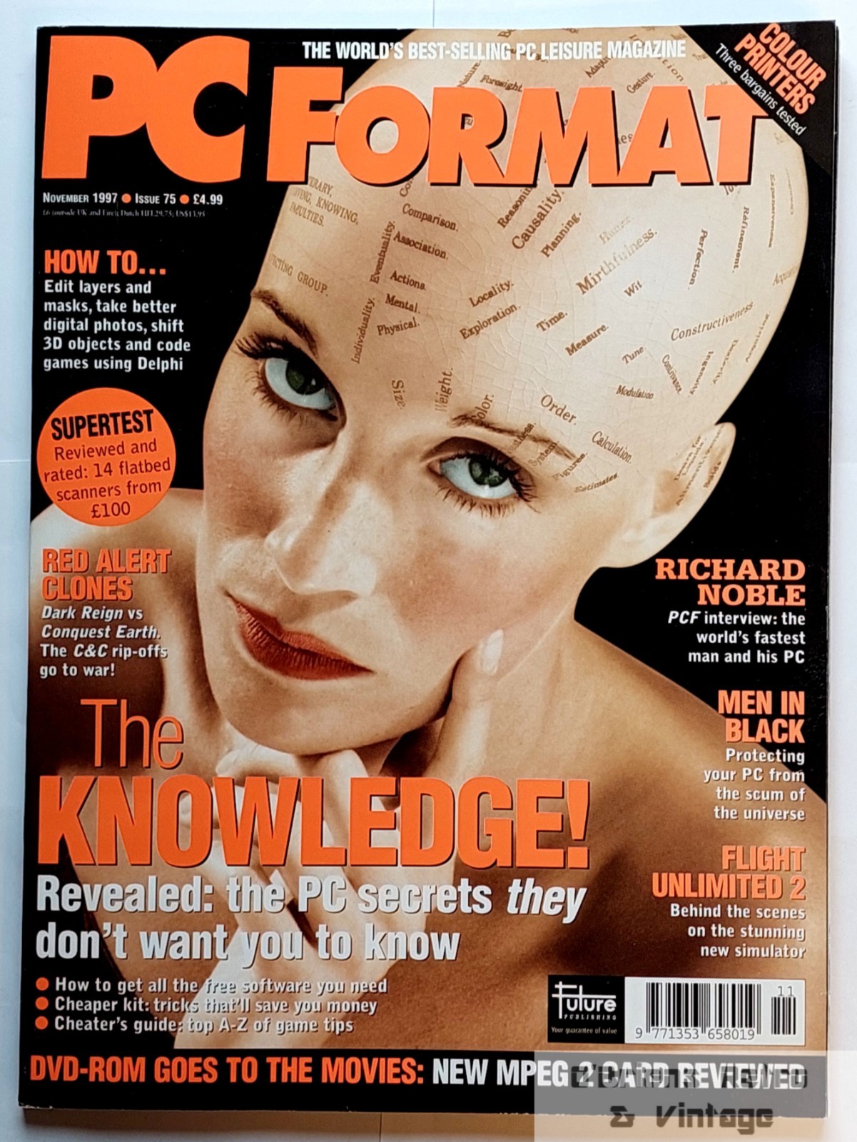 PC Format Magazine Issue 75 – November 1997 – The Knowledge Red Alert Clones