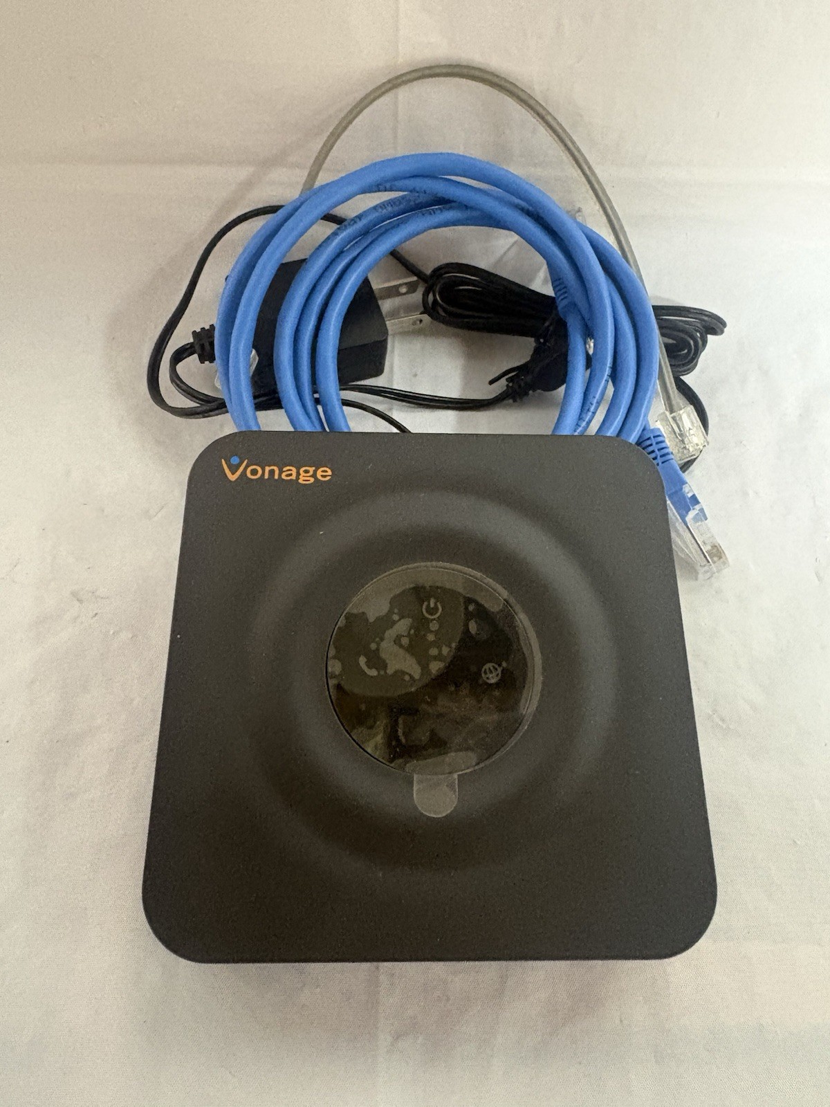 Vonage Grandstream HT801 VoIP Adapter 1 Line RJ-45/RJ-11 Black