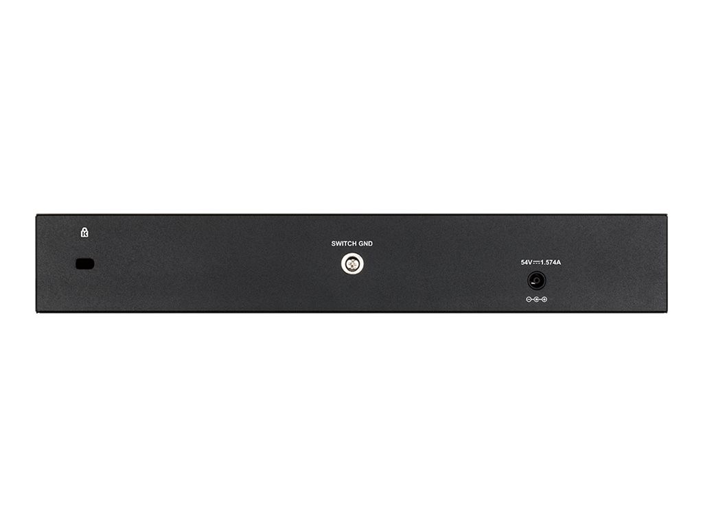 D-Link Web Smart DGS-1210-08P Switch managed 8 x/1000 PoE+ 2 DGS-1210-08P/E