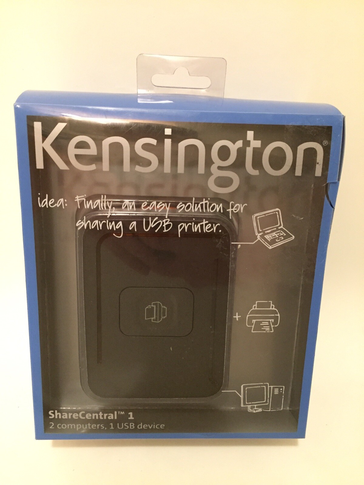Kensington ShareCentral 1 For USB Sharing Devices Share Central A0818A New 