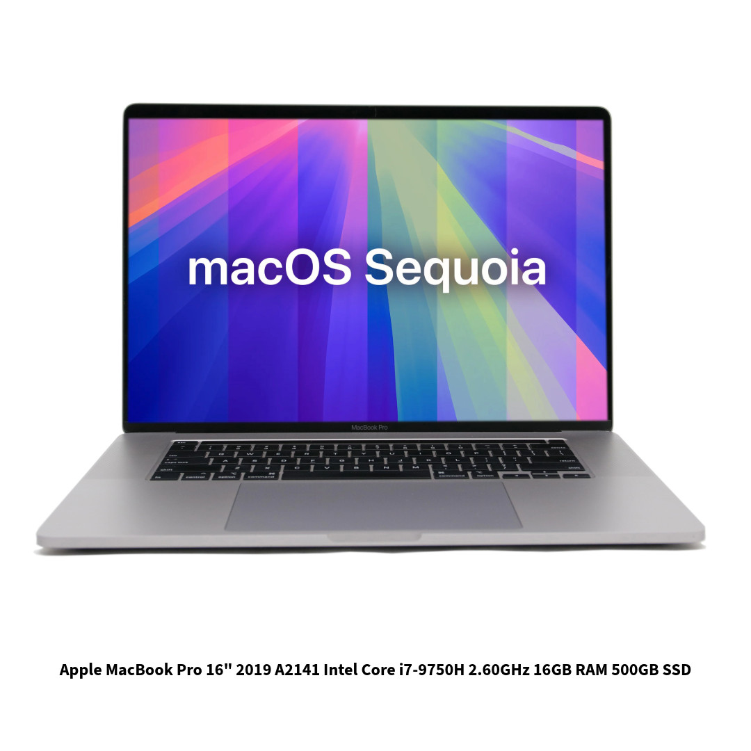 Apple MacBook Pro 16" 2019 A2141 Intel Core i7-9750H 2.60GHz 16GB RAM 500GB SSD