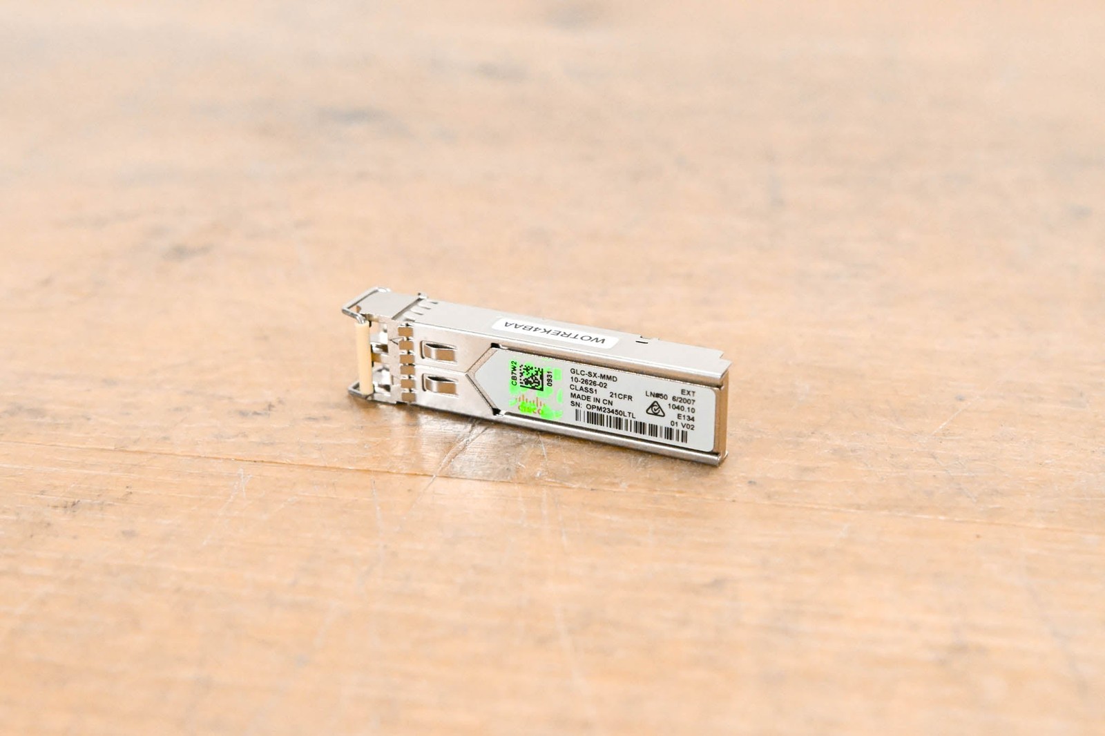 Cisco GLC-SX-MMD Multimode SFP Transceiver Module 10-2626-02 CG011CZ