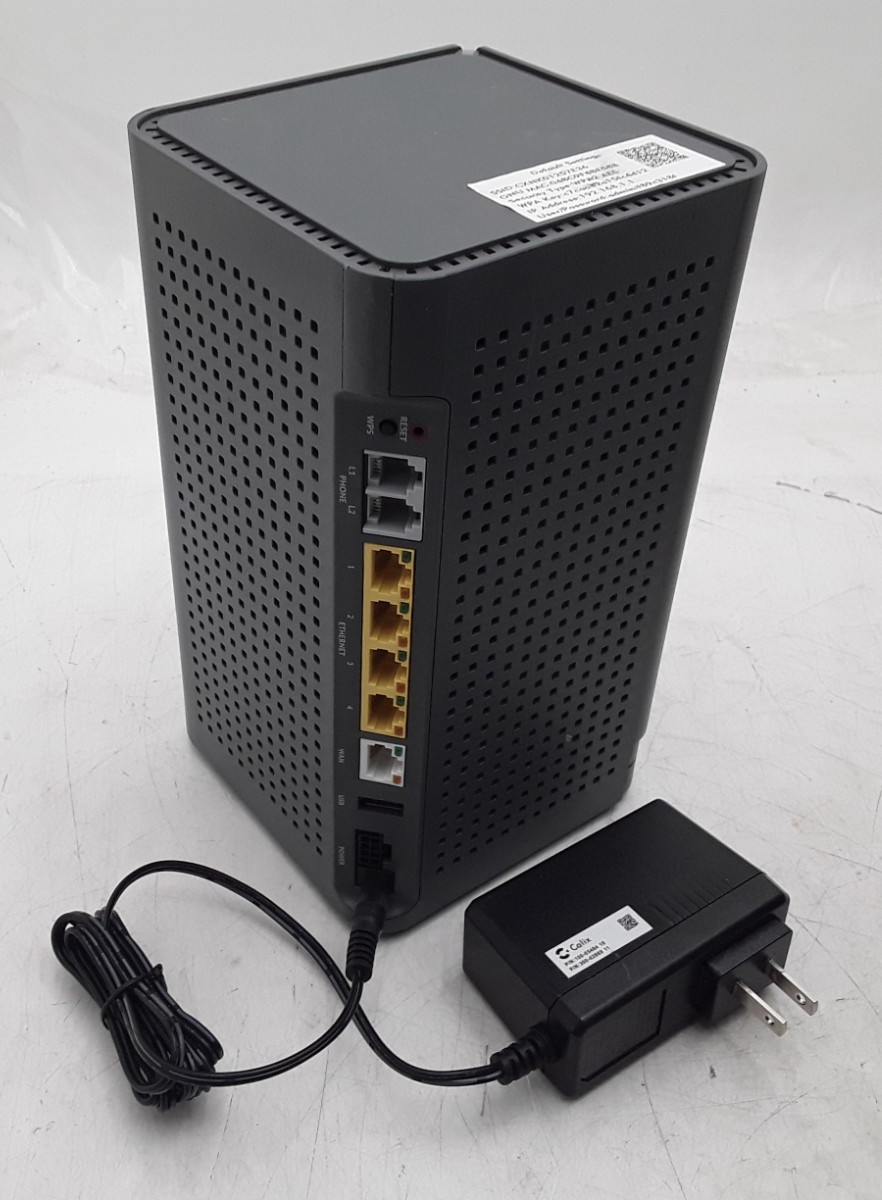 Calix | Model: u6.2 GS4227E | GigaSpire Blast Wi-Fi 6 Gateway Router w/ PWR Cord