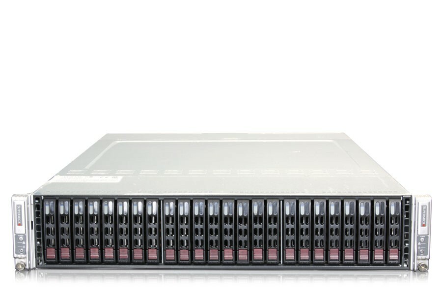 Supermicro SuperServer 2028TP-HC0R 24-Bay 2-Node Server X10DRT-P CTO No CPU/MEM