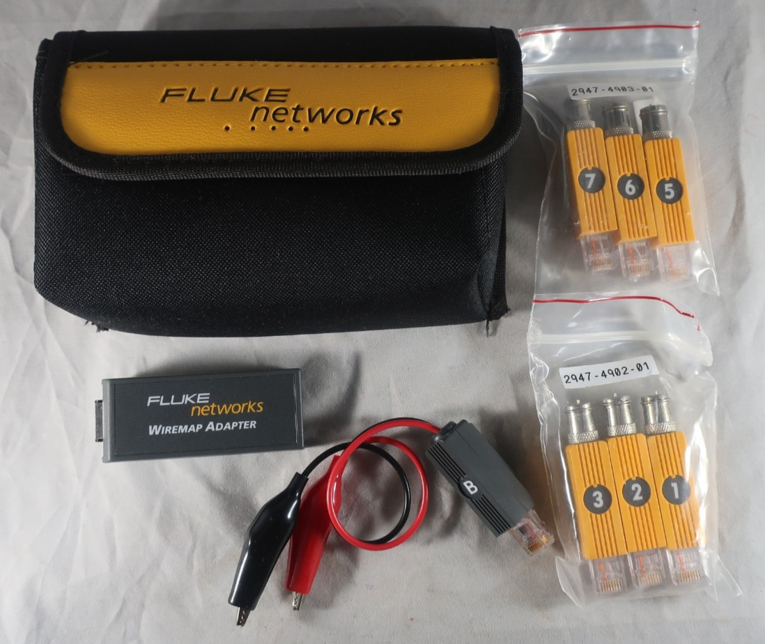 Fluke Networks MicroScanner Pro MT-8200-22 Cable Testing Kit