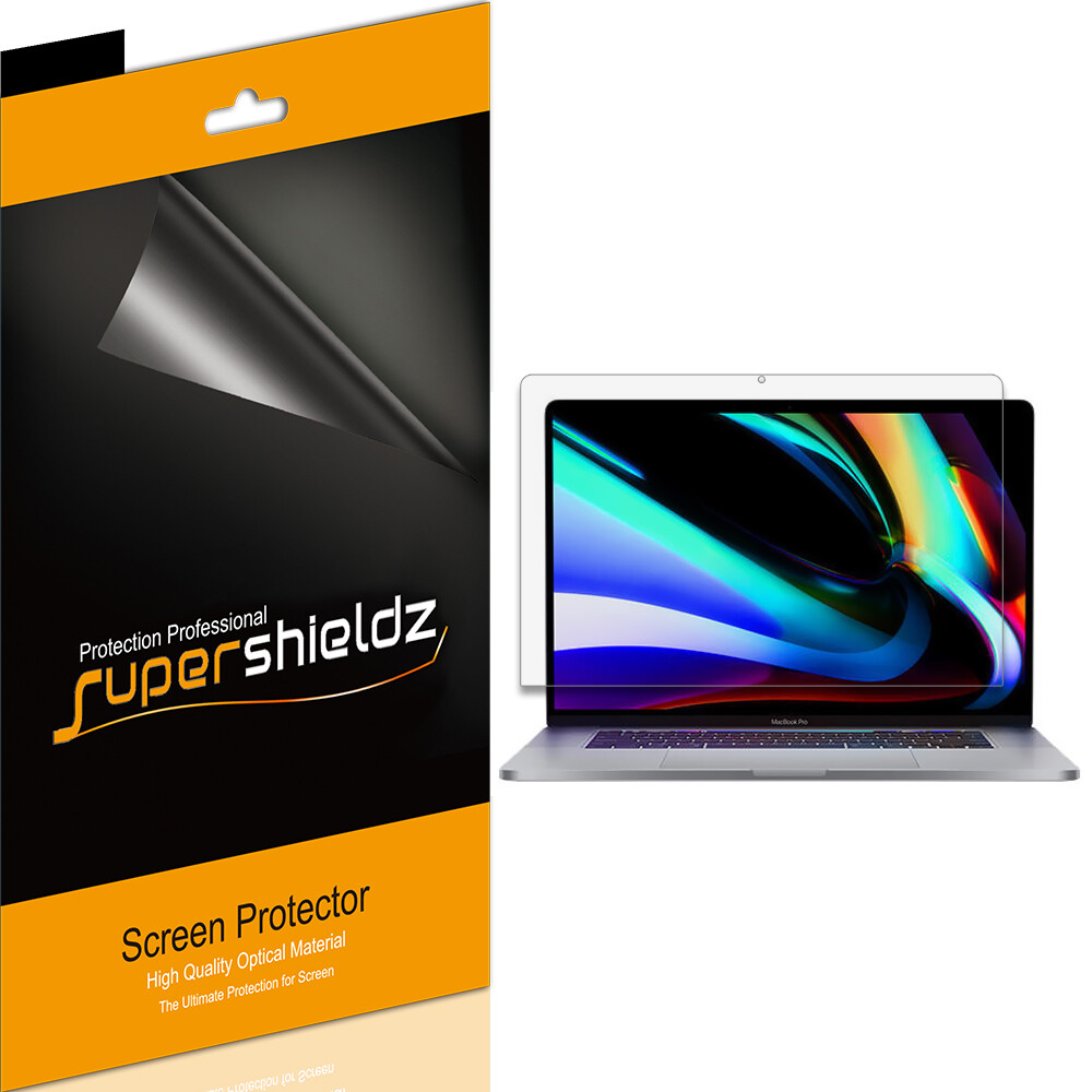 3X Supershieldz Clear Screen Protector for Apple MacBook Pro 16" (2019/ 2020)