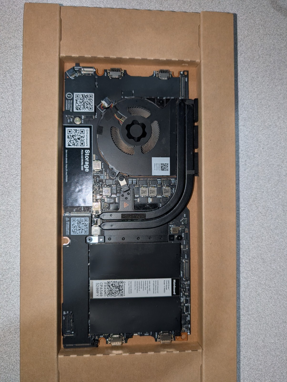 Framework 13 AMD Ryzen 5 7640U Motherboard