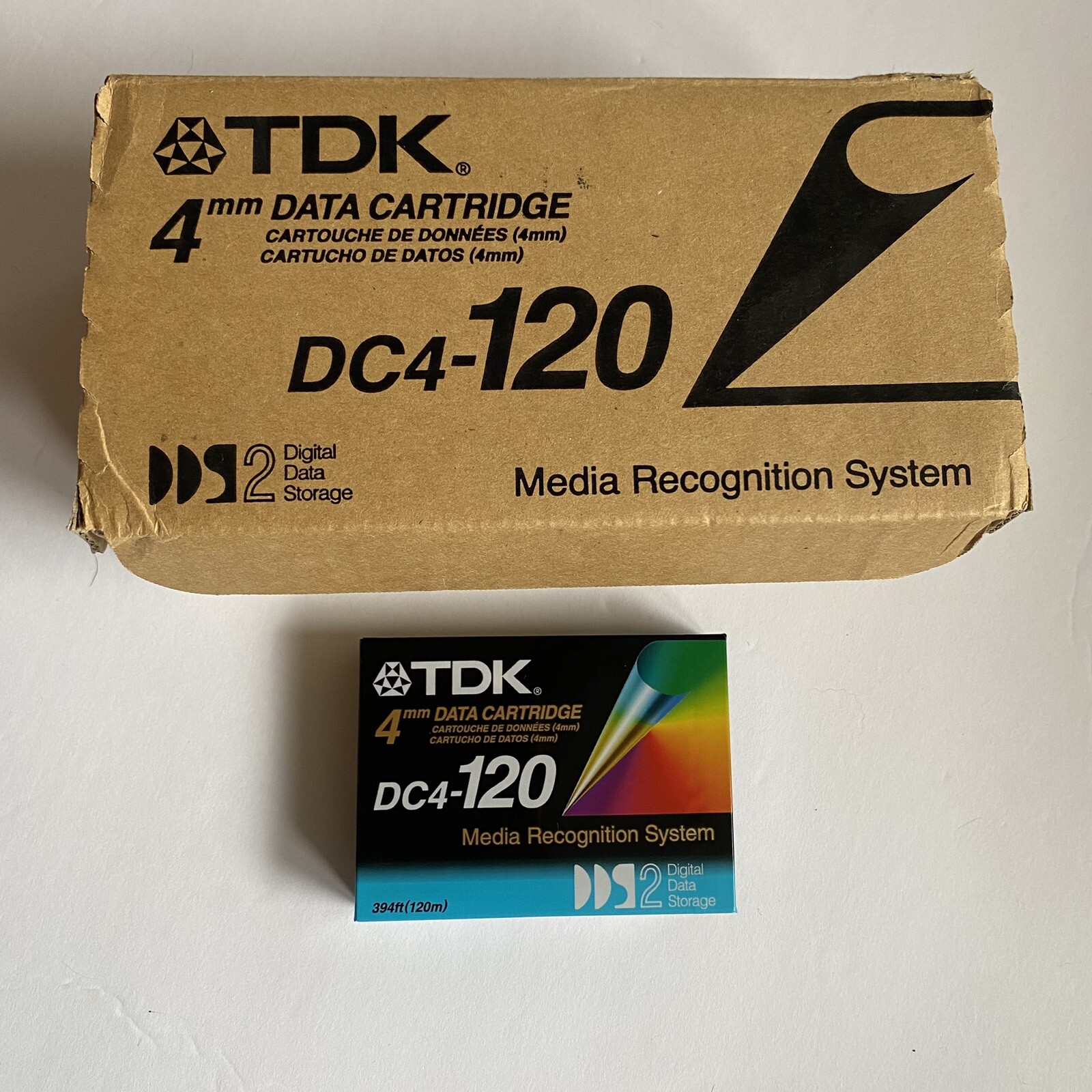 TDK DC4-120 4mm Data Cartridge DDS-2 Lot Of 10 New & Sealed