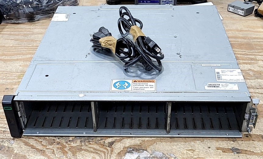 HPE K2R80A MSA 2040 ES SAN DC SFF Storage Array SEE NOTES