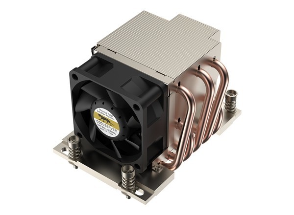Coolserver 2U Socket SP3/TR4 CPU server Heatsink/Cooler and Fan, 320W TDP