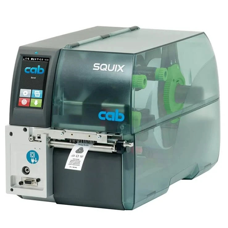 cab squix 4/300 MT, textile printer with cab forklift cutting knife refurbished