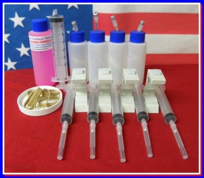 Compatible Snap On Prime Tool 4 Colors For HP DesignJet 80, 81, 83, 90 Printhead