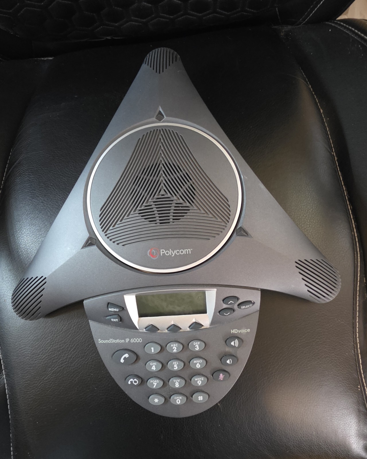 Polycom SoundStation IP 6000 Conference VoIP SIP Phone PoE 2201-15600-001