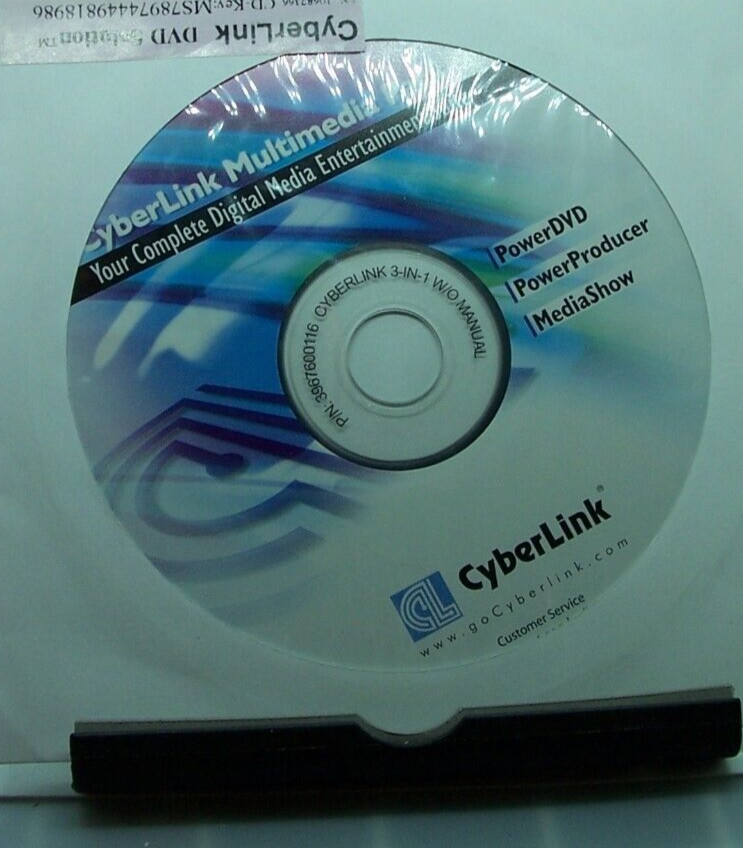 CyberLink Multimedia Pack DVD Solution Software