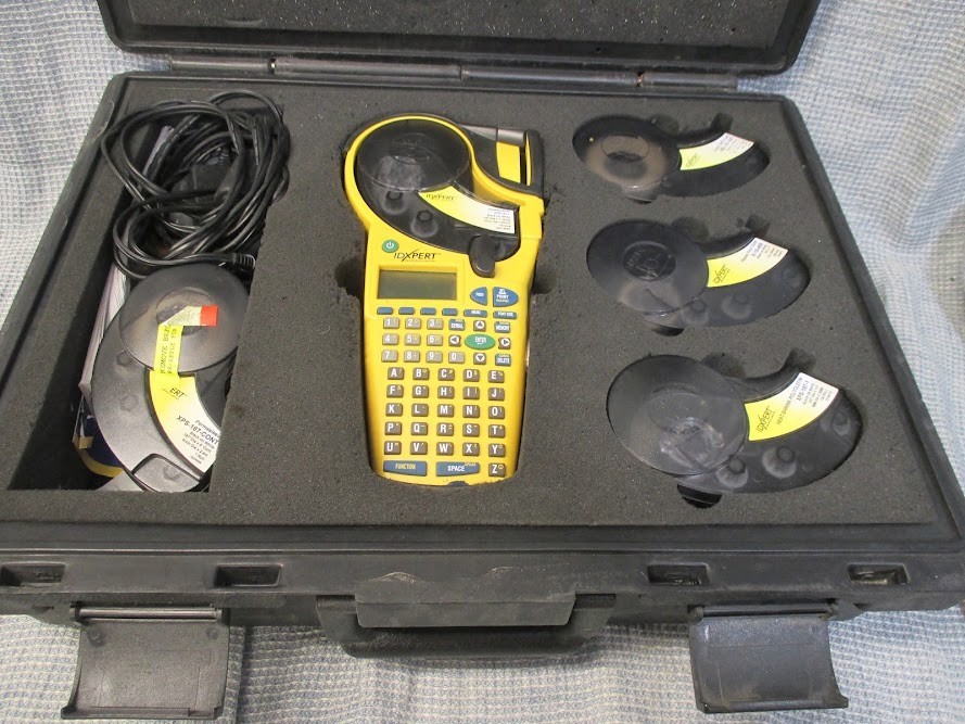 Brady IDXpert Professional Labeler Label Making Kit Bundle | Works Great
