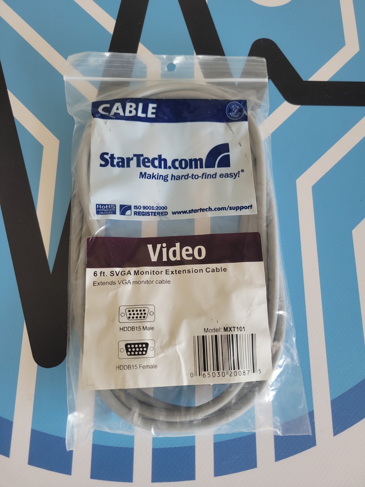 StarTech MXT101 6 ft SVGA Monitor Extension Cable - HDDB15 Male to HDDB15 Female