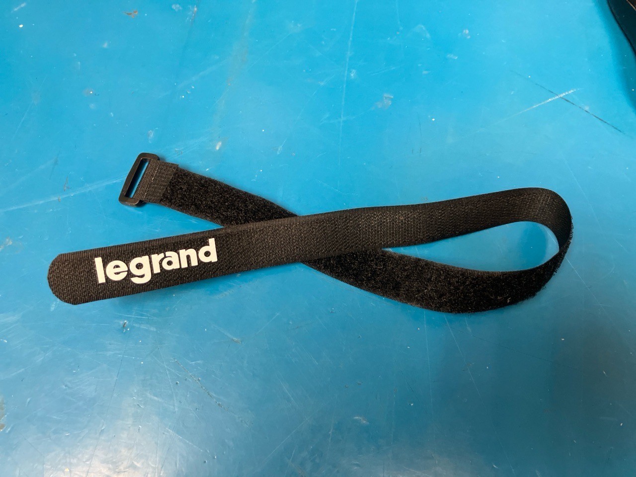84x  (7x 12-Pk) Legrand OR-70700199-00 3/4" x  18" D-Ring Cable Straps Ortronics
