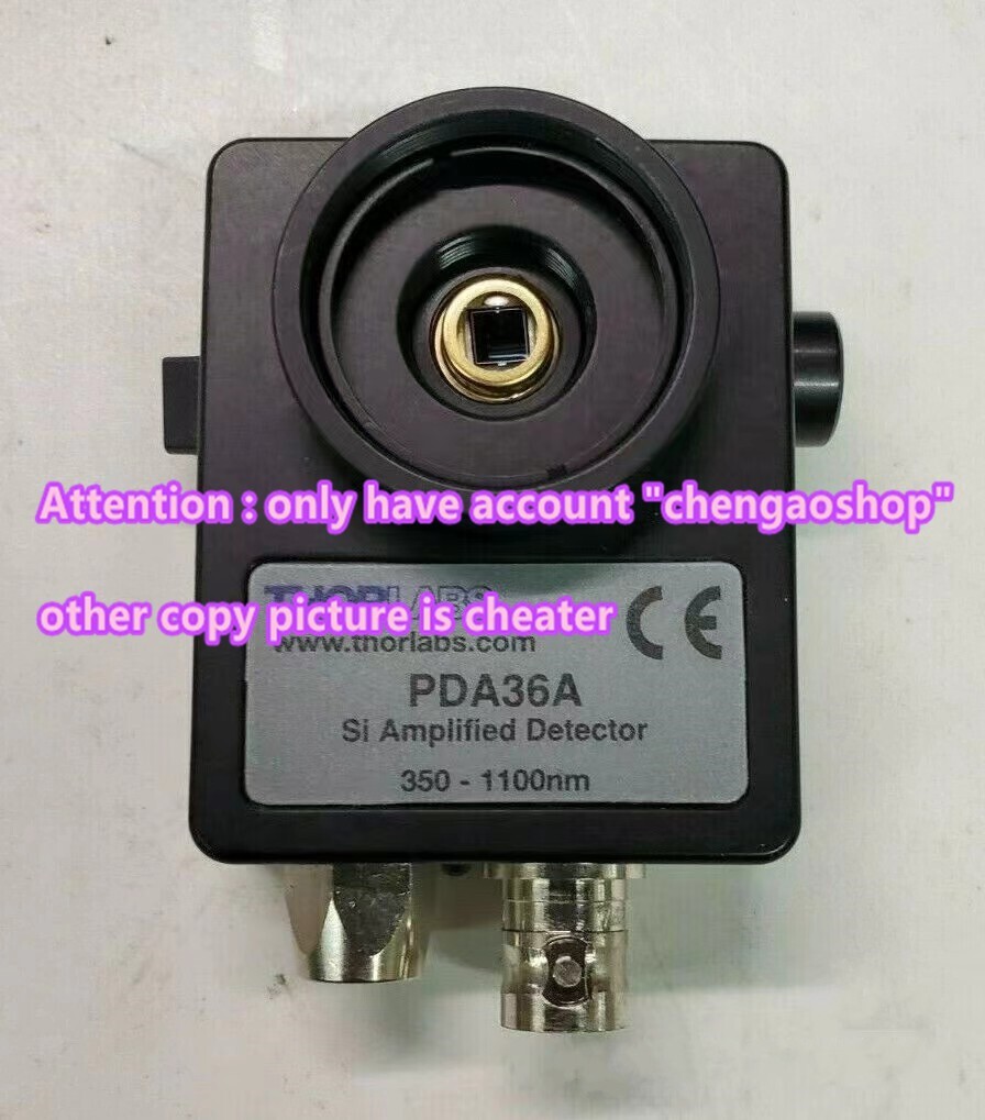1PCS Used THORLABS PDA36A detector Via DHL or FedEX